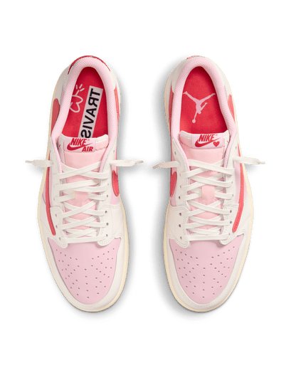 Jordan 1 Retro Low OG SP Travis Scott Sail Tropical Pink