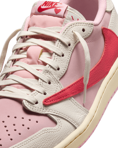 Jordan 1 Retro Low OG SP Travis Scott Sail Tropical Pink
