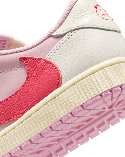 Jordan 1 Retro Low OG SP Travis Scott Sail Tropical Pink