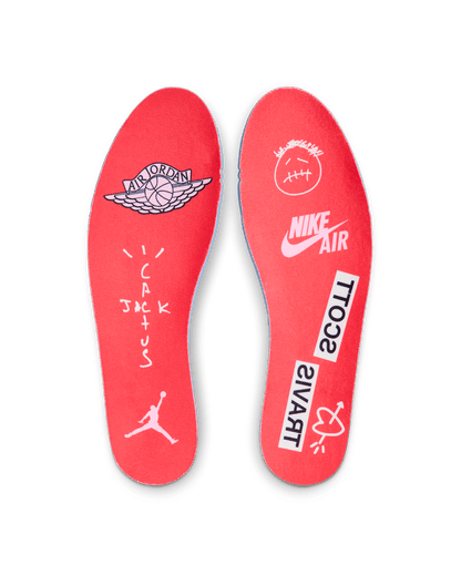 Jordan 1 Retro Low OG SP Travis Scott Sail Tropical Pink